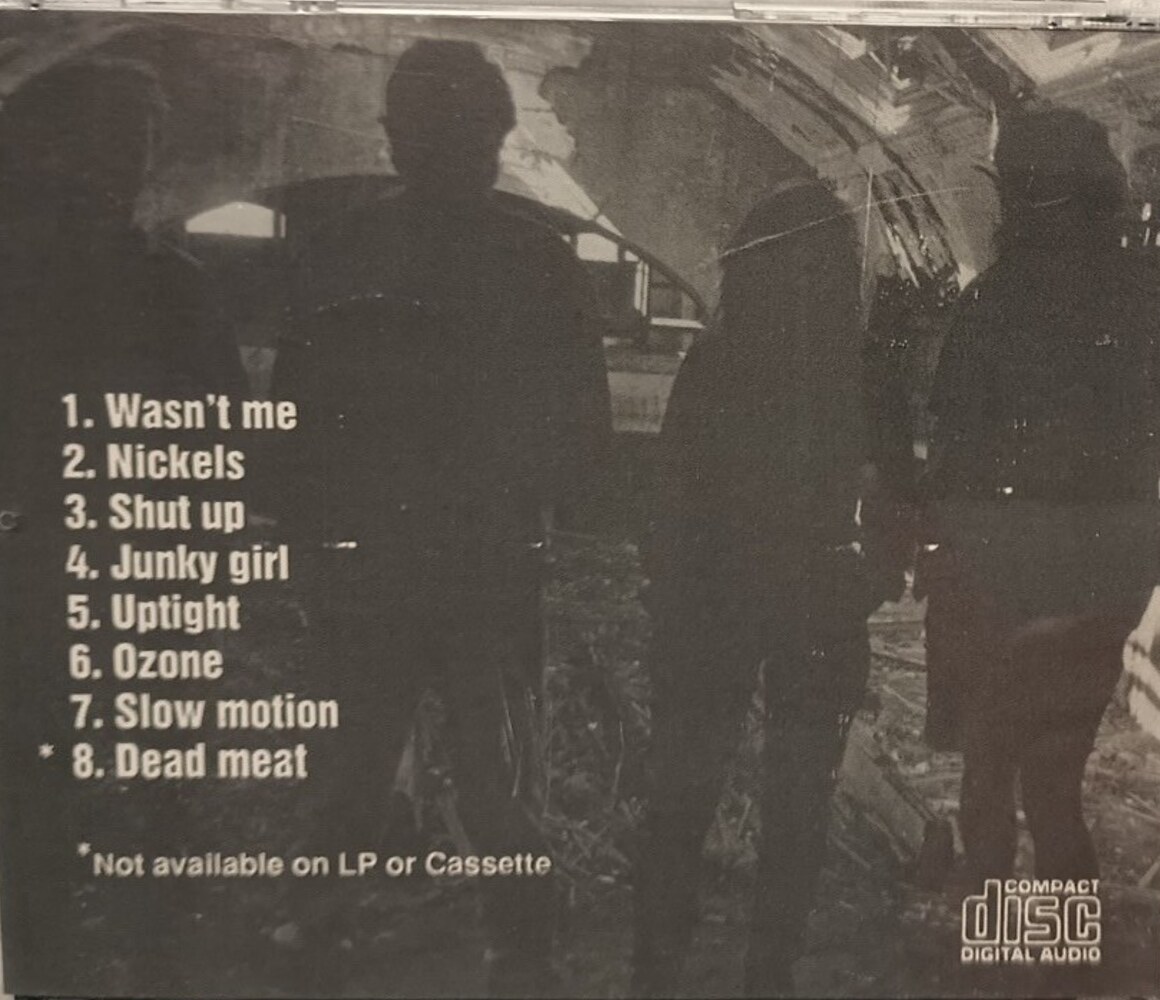 Sheez Late, the 1991 back cover