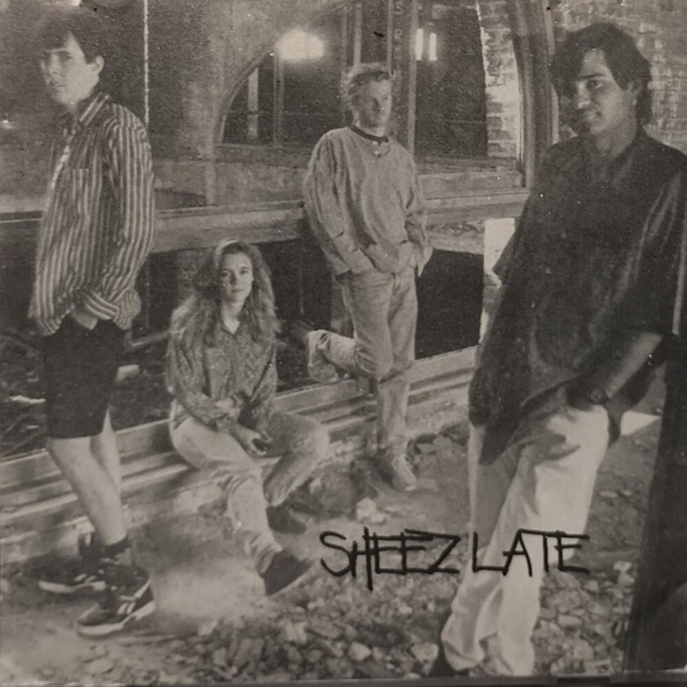 Sheez Late, the 1991 debut front cover